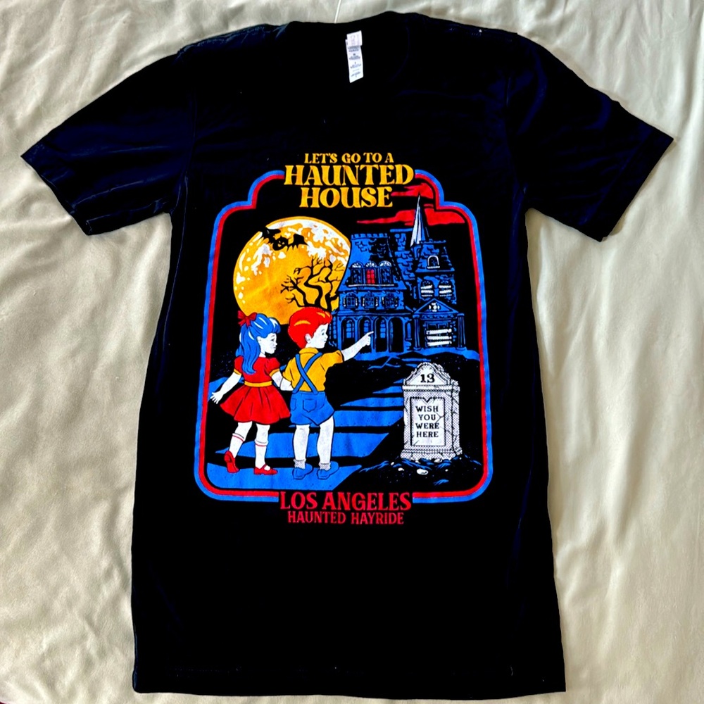 Haunted Hayride LA Halloween tshirt